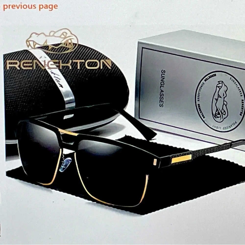 NWTB Renekton designer sunglasses w/ box and storage case. - Picture 1 of 1